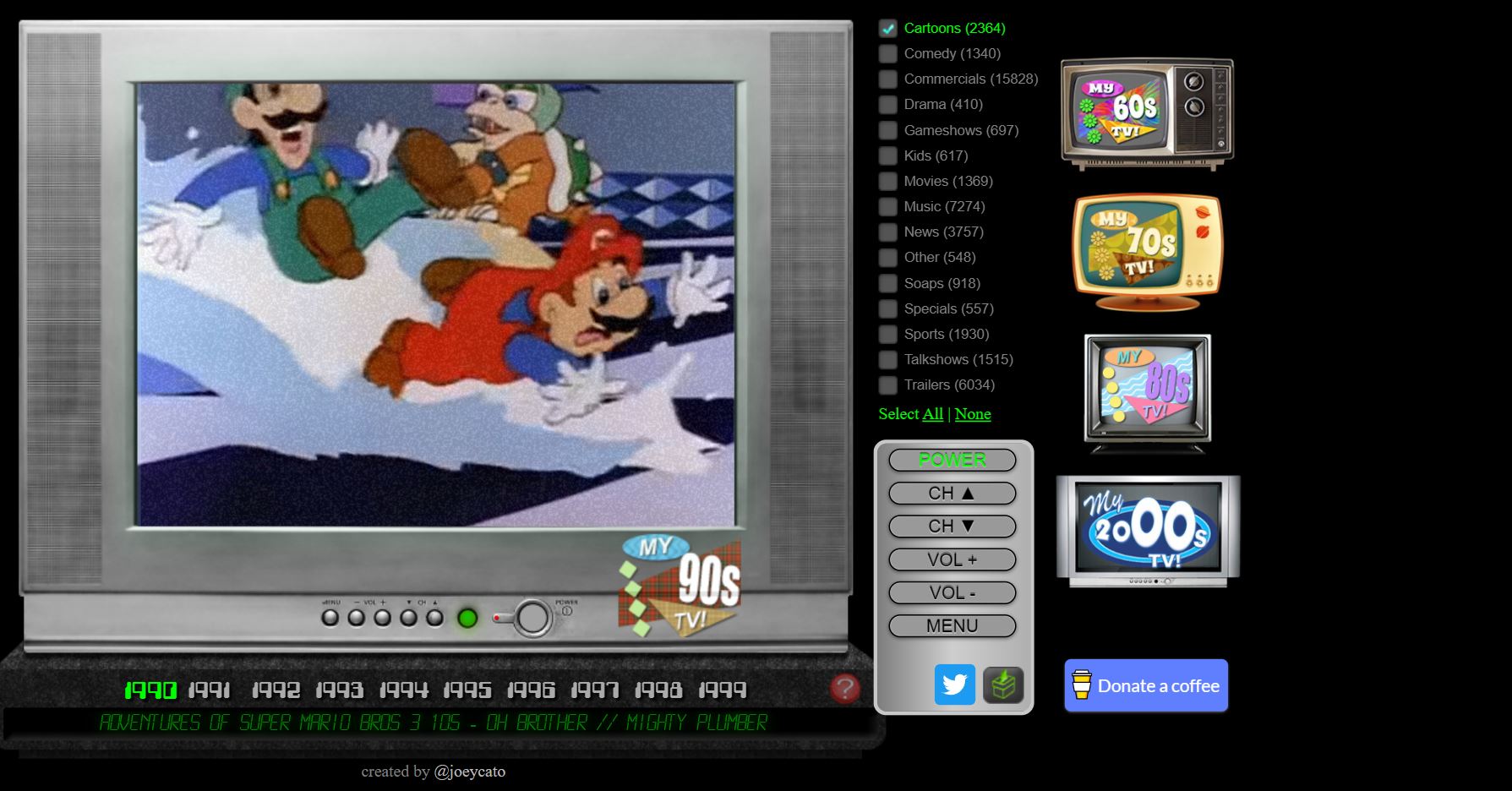 My 90’s tv, la página que revivirá la nostalgia de los programas noventeros