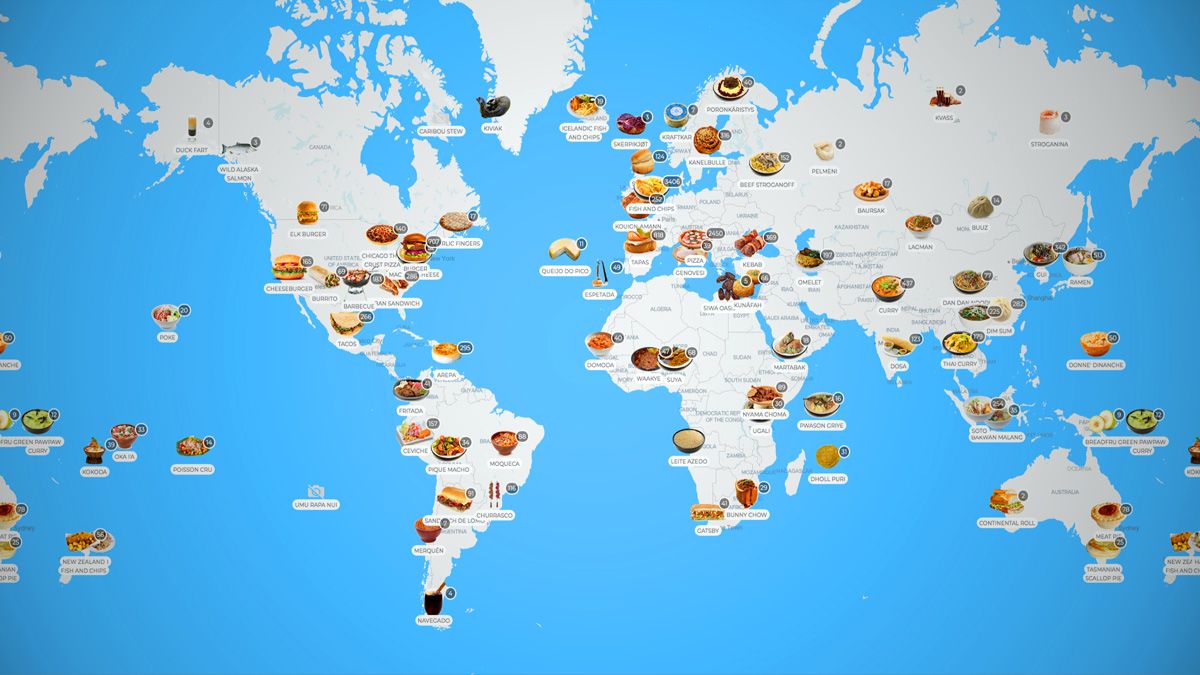 Taste Atlas te muestra los platillos del mundo y como prepararlos