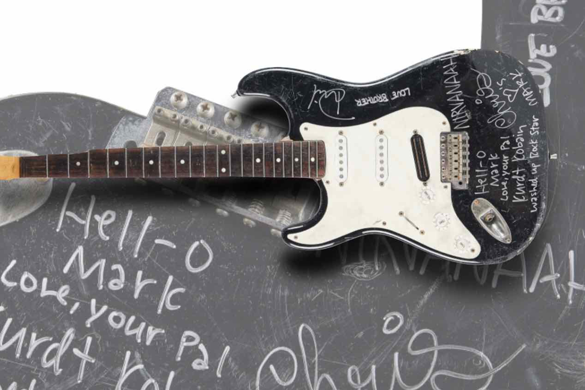 Guitarra Kurt Cobain Nevermind